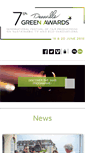 Mobile Screenshot of deauvillegreenawards.com